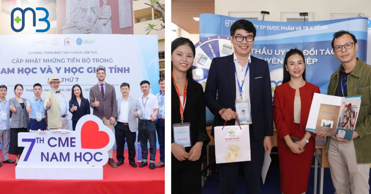 Những hình ảnh đẹp của tập thể nhân viên Dược phẩm MB tại sự kiện.