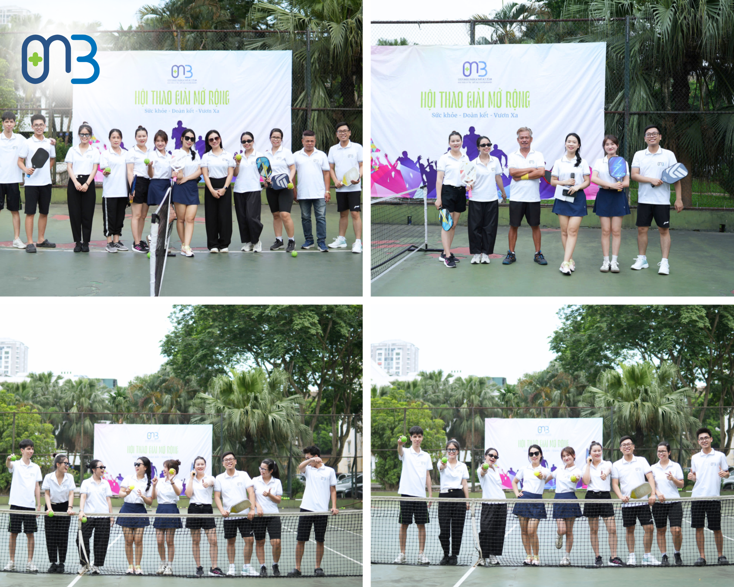 Các đội chơi tham gia Hội thao Mở rộng của MB