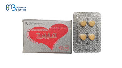 Thuốc Tadalafil 20mg điều trị rối loạn cương dương cho nam