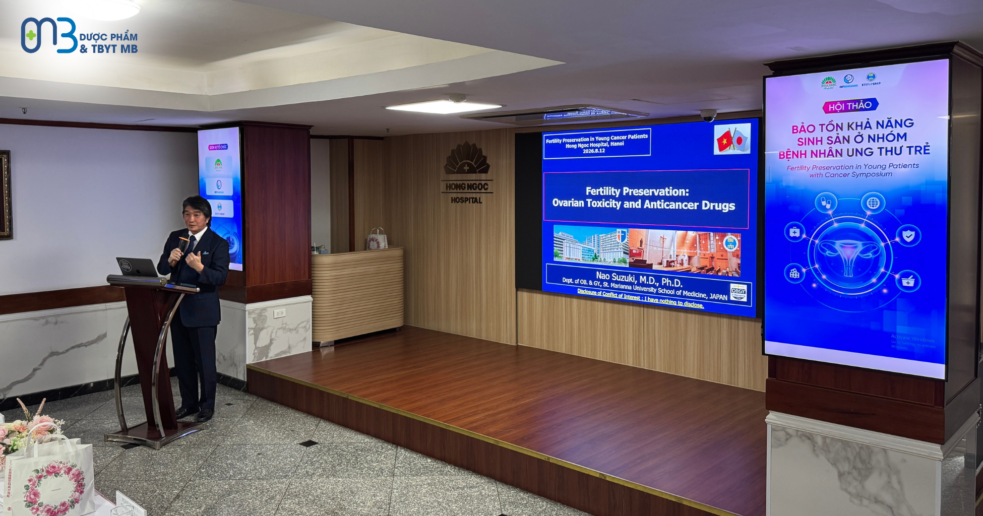 GS. Nao Suzuki - Phó Giám đốc - Phó Giám đốc Bệnh viện Đại học Y khoa St. Marianna, Kanagawa, Nhật Bản